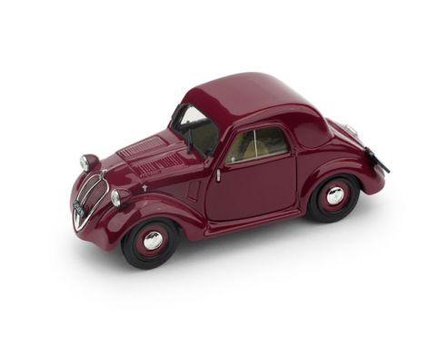 Brumm BM0022-01 FIAT 500A TOPOLINO 1a SERIE TETTO METALLICO 1936 AMARANT 1:43 Modellino