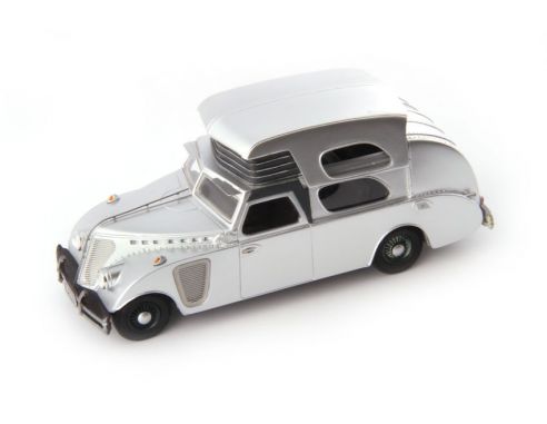 Autocult ATC09010 THOMPSON HOUSE CAR 1934 MET.SILVER 1:43 Modellino