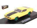 Greenlight GREEN86412B FORD MUSTANG MACH 1 1973 ELEANOR GONE IN 60 SECONDS GREEN WHEELS 1:43 Modellino