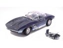 Motormax MTM73102B CORVETTE MAKO SHARK 1961 WITH BUBBLE TOP 1:18 Modellino