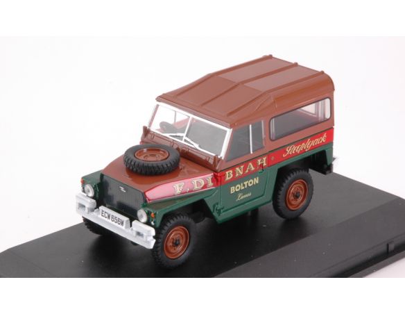Oxford OXF43LRL006 LAND ROVER LIGHTWEIGHT HARD TOP FRED DIBNAH 1:43 Modellino