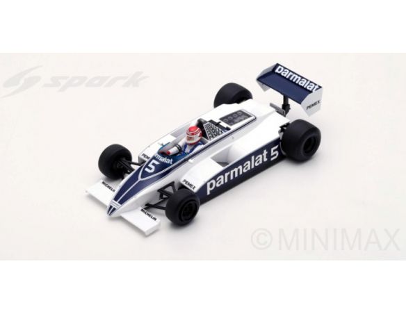 Spark Model S18166 BRABHAM BT49C NELSON PIQUET 1981 N.5 WINNER ARGENTINA GP 1:18 Modellino