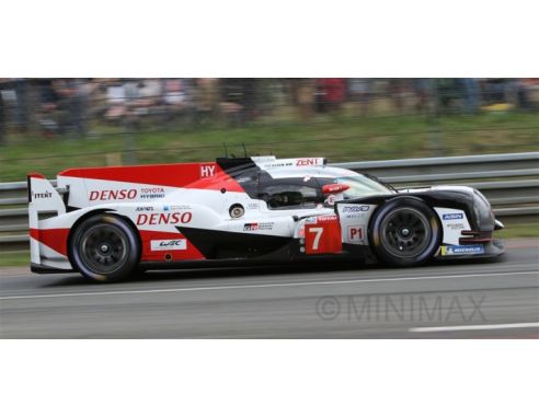 Spark Model S18341 TOYOTA TS050 N.7 2nd LM 2018 M.CONWAY-K.KOBAYASHI-J.M.LOPEZ 1:18 Modellino