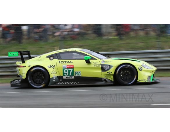 Spark Model S18395 ASTON MARTIN VANTAGE N.97 37th LM 2018 LYNN-MARTIN-ADAM 1:18 Modellino