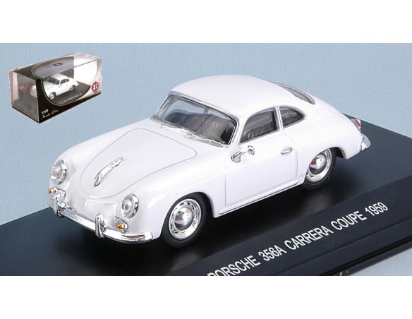 Edison Giocattoli EDS898221AB PORSCHE 356A CARRERA COUPE 1959 WHITE 1:43 Modellino