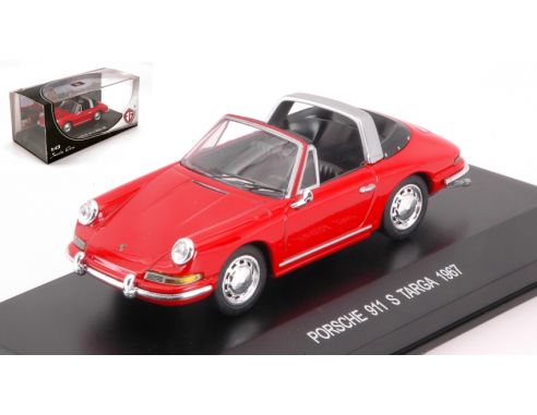 Edison Giocattoli EDS898221AC PORSCHE 911 S TARGA 1967 RED 1:43 Modellino