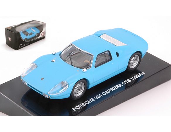Edison Giocattoli EDS898221F PORSCHE 904 CARRERA GTS 1963/64 LIGHT BLUE 1:43 Modellino