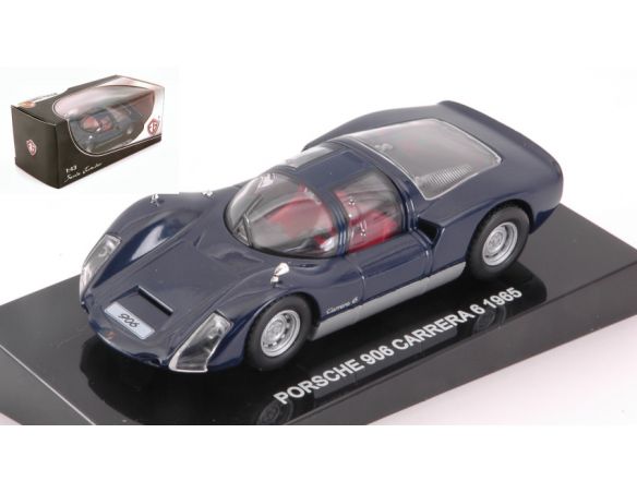 Edison Giocattoli EDS898221G PORSCHE 906 CARRERA 6 1965 DARK BLUE 1:43 Modellino