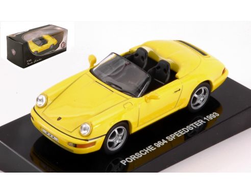 Edison Giocattoli EDS898221K PORSCHE 964 SPEEDSTER 1993 YELLOW 1:43 Modellino
