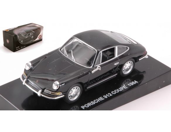 Edison Giocattoli EDS898221L PORSCHE 912 COUPE 1964 BLACK 1:43 Modellino