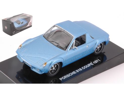 Edison Giocattoli EDS898221Z PORSCHE 916 CPOPE 1971 METALLIC LIGHT BLUE 1:43 Modellino