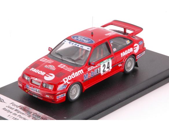 Trofeu TFRRAL77 FORD SIERRA RS COSWORTH N.24 RALLY OF PORTUGAL 1989 MIGUEL-CALDEIRA 1:43 Modellino