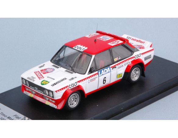 Trofeu TFRRFI01 FIAT 131 ABARTH N.6 1000 LAKES RALLY 1977 MAKINEN-LIDDON 1:43 Modellino