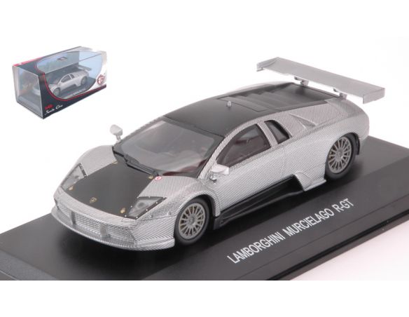 Edison Giocattoli EDS807221E LAMBORGHINI MURCIELAGO R-GT SILVER/BLACK 1:43 Modellino