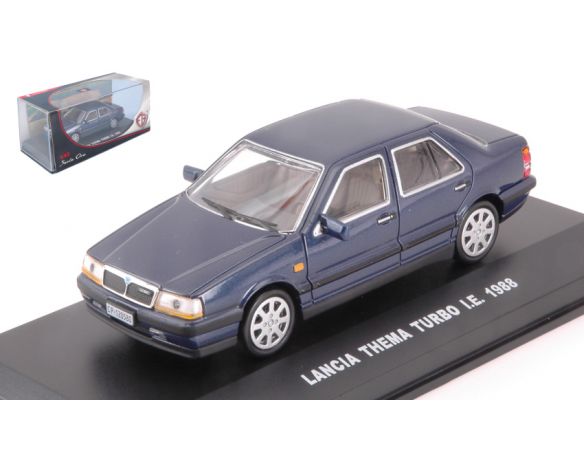 Edison Giocattoli EDS807221F LANCIA THEMA TURBO I.E.1988 DARK BLUE 1:43 Modellino