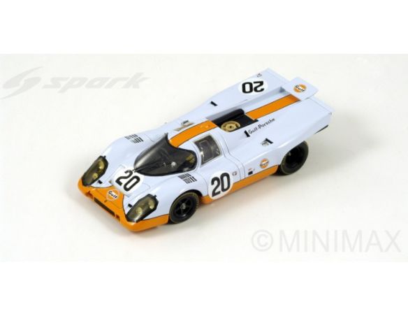 Spark Model S1969 PORSCHE 917K N.20 DNF LM 1970 B.REDMAN-J.SIFFERT 1:43 REPRO Modellino