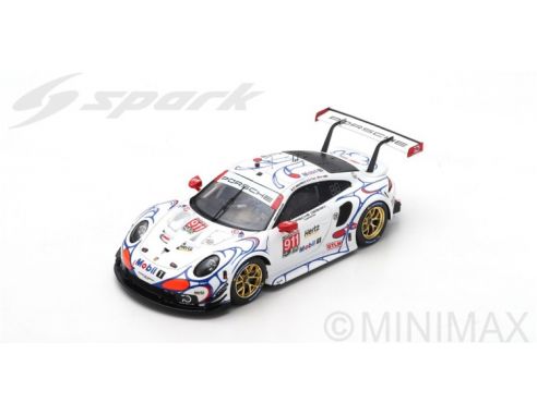 Spark Model S5848 PORSCHE 911 RSR N.911 WINNER GTLM CLASS PETIT LE MANS 2018 PILET-TANDY-M Modellino