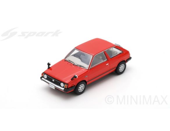 Spark Model S7358 SUBARU LEONE SEDAN 1.8 1979 RED 1:43 Modellino