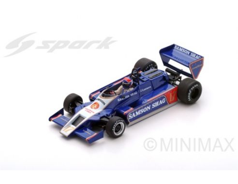 Spark Model S7370 SHADOW DN9 J.LAMMERS 1979 N.17 DNF ARGENTINIAN GP 1:43 Modellino