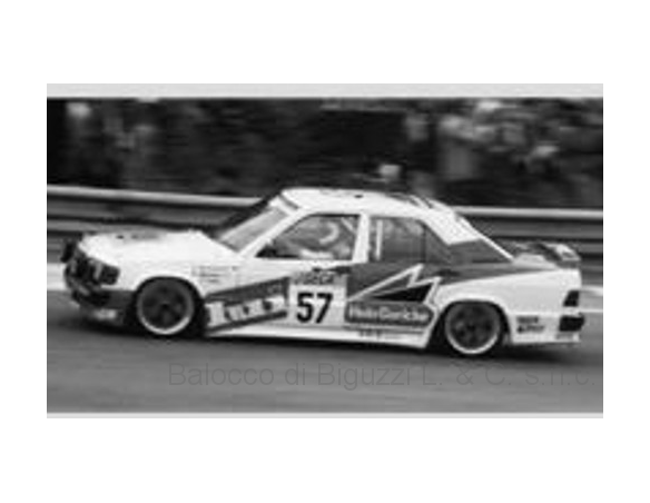 Ixo model GTM123 MERCEDES 190E 2.3-16V, N.57 WTCC 1987 OBERNDORFER-KLAMMER-JOHN 1:43 Modellino