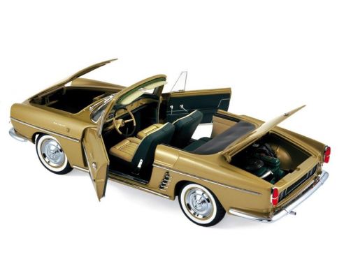 Norev NV185182 RENAULT FLORIDE 1959 BAHAMAS YELLOW METALLIC 1:18 Modellino