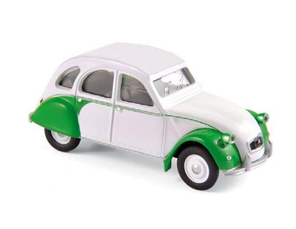 Norev NV310510 CITROEN 2CV DOLLY 1986 GREEN & WHITE 1:64 Modellino