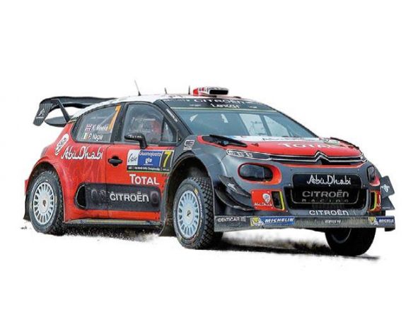 Norev NV310608 CITROEN C3 WRC RALLY DU MEXIQUE 2017 1:64 Modellino