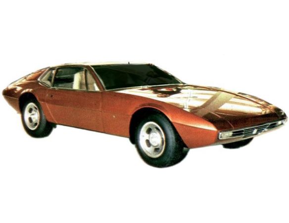 Kess Model KS43013010 DE TOMASO ZONDA 1971 BRONZE MET.1:43 Modellino