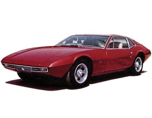 Kess Model KS43013011 DE TOMASO ZONDA 1971 RED MET.1:43 Modellino