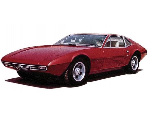 Kess Model KS43013011 DE TOMASO ZONDA 1971 RED MET.1:43 Modellino