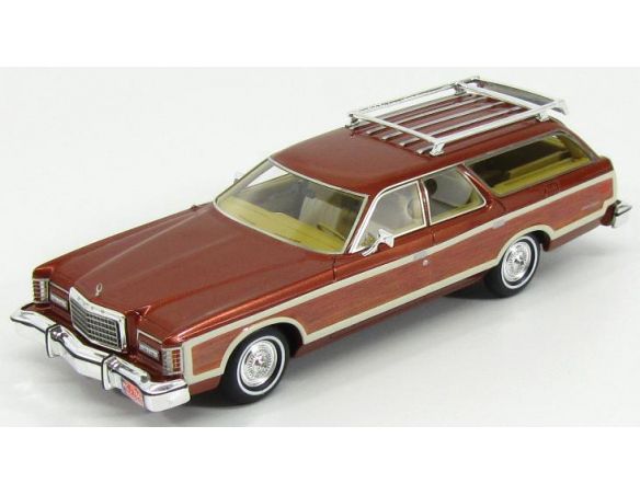 Kess Model KS43015040 FORD LTD COUNTRY SQUIRE 1978 CHAMOIS MET.1:43 Modellino