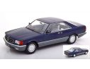 KK Scale KKDC180333 MERCEDES 560 SEC (C126) METALLIC BLUE 1:18 Modellino