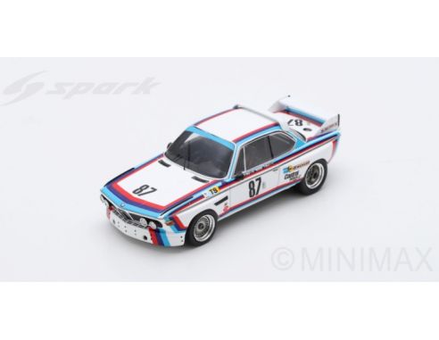 Spark Model S1566 BMW 3.0 CSL N.87 DNF LM 1974 M.FINOTTO-C.FACETTI-M.MOHR 1:43 Modellino