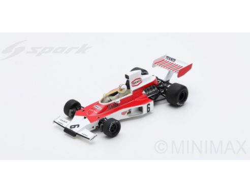 Spark Model S7146 MC LAREN M23 DENIS HULME 1974 N.6 WINNER ARGENTINIAN GP 1:43 Modellino