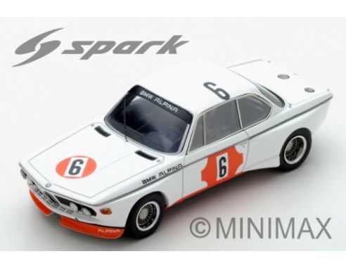 Spark Model SG359 BMW 3.0 CSL N.6 WINNER 4 H MONZA 1973 N.LAUDA-B.MUIR 1:43 Modellino