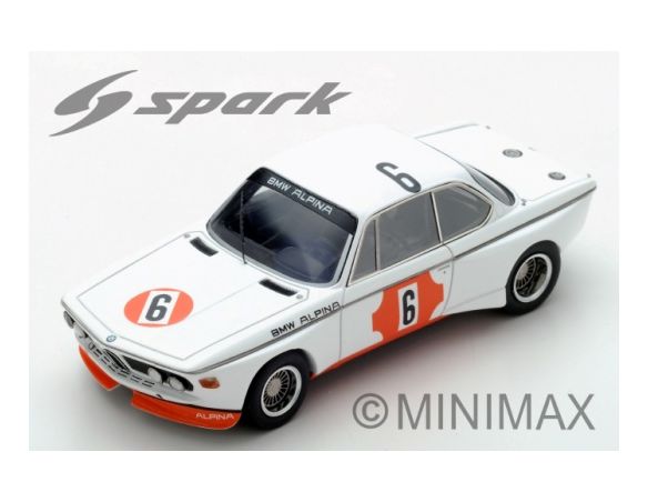 Spark Model SG359 BMW 3.0 CSL N.6 WINNER 4 H MONZA 1973 N.LAUDA-B.MUIR 1:43 Modellino