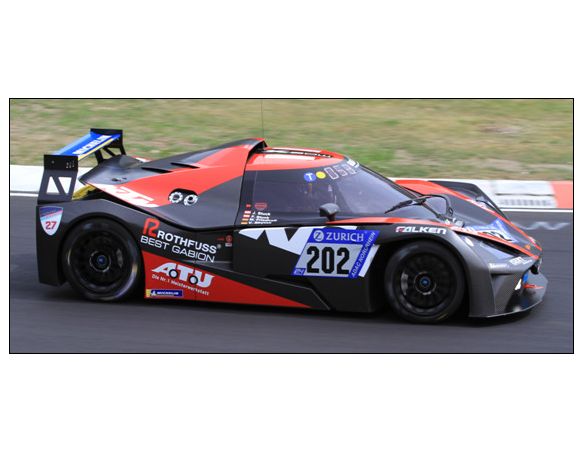 Spark Model SG415 KTM X-BOW GT4 N.202 WINNER CUP-X CLASS 24 H NURBURGRING 2018 STUCK-ST. Modellino