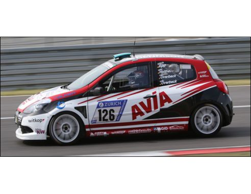 Spark Model SG417 RENAULT CLIO RS CUP N.126 WINNER SP 3 CLASS 24 H NURBURGRING 2018 EPP-H. Modellino