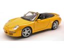 Maisto MI31126Y PORSCHE 911 CARRERA S CABRIO YELLOW 1:18 Modellino