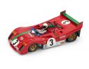 Brumm BM0261B-CHS FERRARI 312 PB N.3 WINNER TARGA FLORIO 1972 W/S.MUNARI 1:43 Modellino