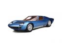 Ixo model GTS12501BL LAMBORGHINI MIURA P400S BLUE TAHITI 1:12 Modellino