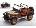 MODELCARGROUP MCG18109 JEEP CJ-7 RENEGADE GOLDEN EAGLE METALLIC DARK BROWN 1:18 Modellino