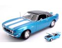 Maisto MI31685BL CHEVROLET CAMARO Z/28 COUPE 1968 BLUE 1:18 Modellino