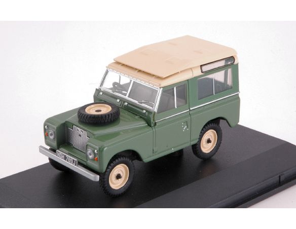 Oxford OXF43LR2AS003 LAND ROVER SERIES IIA SWB STATION WAGON PASTEL GREEN 1:43 Modellino