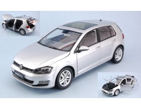 Paudi Model PD2280S VW GOLF A7 SILVER 1:18 Modellino