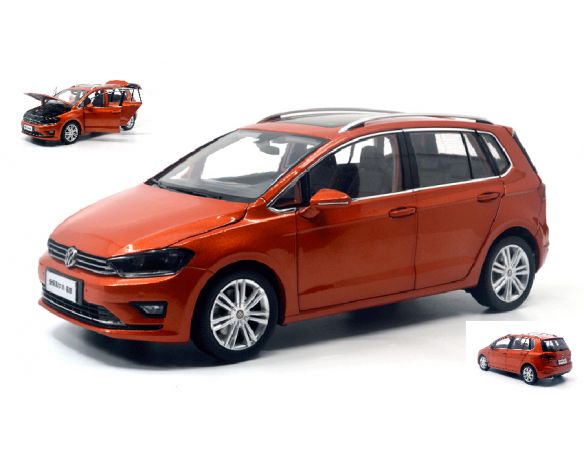 Paudi Model PD2525R VW GOLF SPORTSVAN 2018 RED 1:18 Modellino