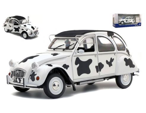 Solido SL1850028 CITROEN 2 CV 6 1985 LA VACHE QUI RIT 1:18 Modellino