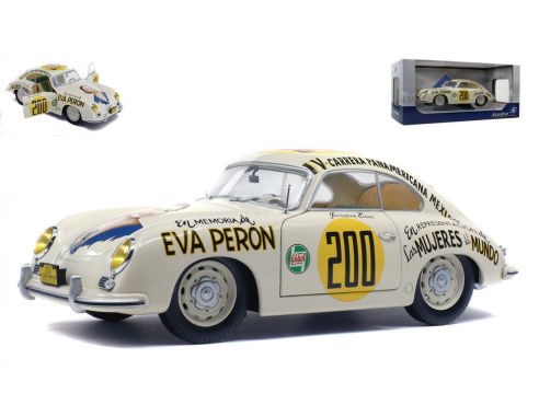 Solido SL1802801 PORSCHE 356 EVA PERON N.200 DNF PANAMERICANA 1953 JACQUELINE EVANS 1:18 Modellino