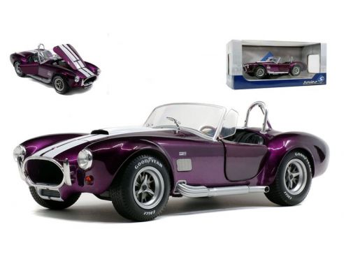 Solido SL1850003 A/C COBRA 427 MKII 1965 PURPLE/WHITE 1:18 Modellino