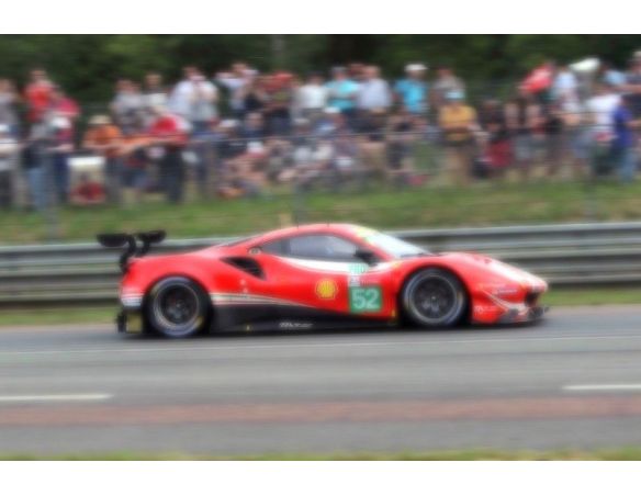 Looksmart LSLM083 FERRARI 488 GTE EVO N.52 20th LM 2018 VILANDER-GIOVINAZZI-DERANI 1:43 Modellino